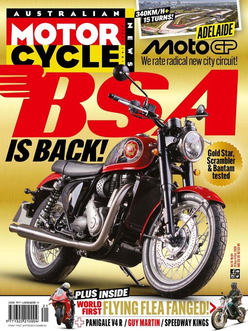 Cover image for Australian Motorcycle News
